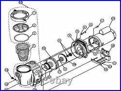 011515 WhisperFlo High Performance 2HP Pool Pump replacement