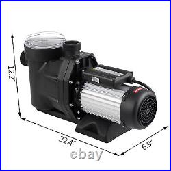 115V-230V 1.5-2.5HP Swimming Pool Pump Motor Hayward with Strainer In/Above Ground