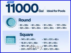 12'' Sand Filter Pump 3168GPH 0.4HP Above Ground Pool Filter System 6-Way Timer