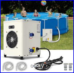 14331BTU Mini Swimming Pool Heat Pump for Above-Ground Pools, 110V Pool Heater