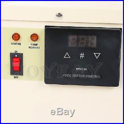 15KW 220V Updated Swimming Pool & SPA Hot Tub Electric Water Heater Thermostat