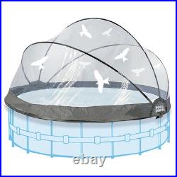 15 Foot Round Multifunctional All Weather Cover Pool Dome Enclosure for Outdoor