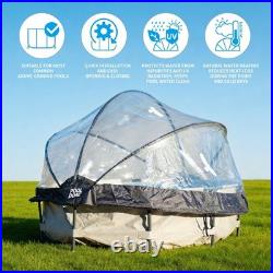 15 Foot Round Multifunctional All Weather Cover Pool Dome Enclosure for Outdoor