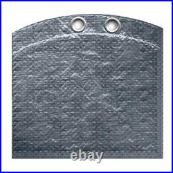 15'x30' Oval Above Ground Winter Pool Cover + 4x8 Air Pillow + Winterizing Kit