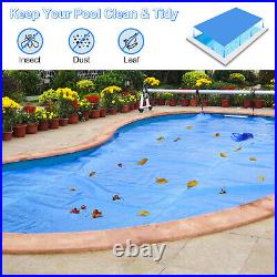 16 x 32 ft Rectangular Solar Pool Cover Insulating 12-MIL Heat Retaining Blanket