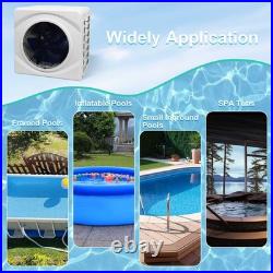 17,100 BTU Pool Heat Pump for Swimming Pool & Spa Heater 115V 5.2kW Pool Heater 17,100 BTU Pool Heat Pump for Swimming Pool & Spa Heater 115V 5.2kW Pool Heater