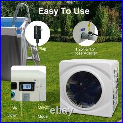 17,100 BTU Pool Heat Pump for Swimming Pool & Spa Heater 115V 5.2kW Pool Heater 17,100 BTU Pool Heat Pump for Swimming Pool & Spa Heater 115V 5.2kW Pool Heater