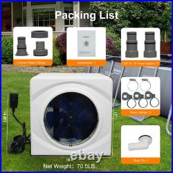 17,100 BTU Pool Heat Pump for Swimming Pool & Spa Heater 115V 5.2kW Pool Heater 17,100 BTU Pool Heat Pump for Swimming Pool & Spa Heater 115V 5.2kW Pool Heater