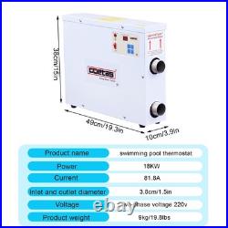 18KW Swimming Pool Heater SPA Electric Water Heater Constant Temperature 18KW Swimming Pool Heater SPA Electric Water Heater Constant Temperature