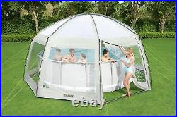 19Ft 8 Round Multi-Use Pool Dome Fits Spas And Pools Up To 16 Ft Outdoor Cover