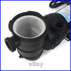 1.5HP 4500GPH Above Ground Swimming Pool Pump with Strainer UL LISTED 2 NPT