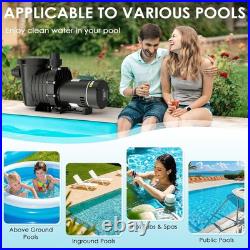 1.5HP Hayward Swimming Pool Pump Motor In/Above Ground with Strainer Filter Basket