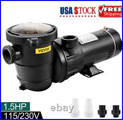 1.5HP Hayward Swimming Pool Pump Motor withStrainer Filter Basket for Above Ground