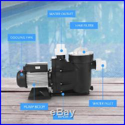 1.5HP Swimming Pool Electric Pump SPA DC 5040 GPH 1-1/2 NPT Water Above Ground