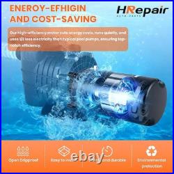 1.5 HP 3450 RPM 48Y Frame Square Flange 115/230V Pool Motor Electric USQ1152