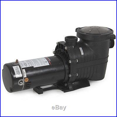 1.5 HP IN GROUND Swimming Pool Pump Motor W/ Strainer High-Flo Hi Rate Inground