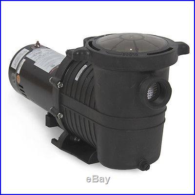 1.5 HP IN GROUND Swimming Pool Pump Motor W/ Strainer High-Flo Hi Rate Inground