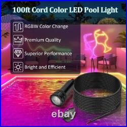 1.5'' LED Pool Light for Jandy HydroCool, 12W RGBW Fit for Pentair IntelliTouch