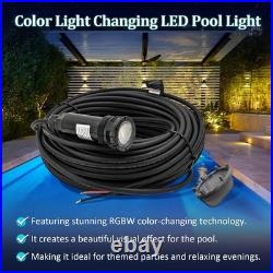 1.5'' LED Pool Light for Jandy HydroCool, 12W RGBW Fit for Pentair IntelliTouch