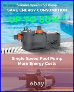 1.8HP Variable Speed Swimming Pool Pump