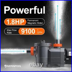 1.8 HP Variable Speed Inground Pool Pump 1.8 HP Variable Speed Inground Pool Pump