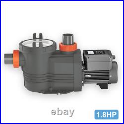 1.8 HP Variable Speed Pool Pump For In Ground Pools Swimming Pool Pump with Timer 1.8 HP Variable Speed Pool Pump For In Ground Pools Swimming Pool Pump with Timer