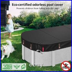 2025 Upgraded Ultimate Windproof 16X32 Ft Rectangular Pool Only Cover with