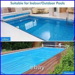 20 X 40ft Rectangle Pool Solar Cover, Heat Retaining Blanket for Swimming Pools