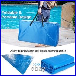 20 x 40 ft Rectangular Solar Pool Cover Insulating 12-MIL Heat Retaining Blanket