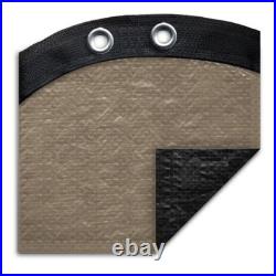 21' Round Above Ground Swimming Pool Winter Cover 20 Year Taupe