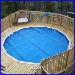24' Round Above Ground Swimming Pool Solar Cover Blanket 800 Series
