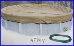 24 ft Round 20 Year Above Ground Swimming Pool Winter Cover
