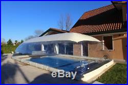 29x13x10Ft Inflatable Hot Tub Swimming Pool Solar Dome Cover Tent