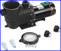 2HP Swimming Pool Pump In/Above Ground with Motor Strainer Filter Basket