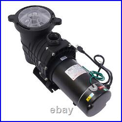 2.0HP Swimming Pool Pump In/Above Ground & Motor Strainer Filter Basket