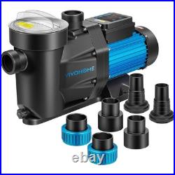 2.5HP Self Primming Swimming Pool Pump 8880 GPH withTimer for in/Above Ground Pool 2.5HP Self Primming Swimming Pool Pump 8880 GPH withTimer for in/Above Ground Pool