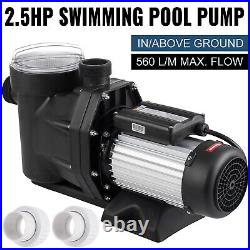 2.5HP Swimming Pool Pump In/Above Ground 1850w Motor Strainer Hayward Replacemen