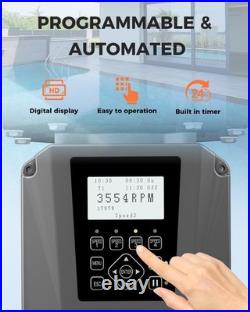 2.5HP Variable Speed Swimming Pool Pump