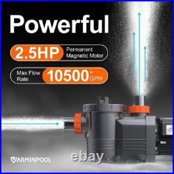 2.5 HP Variable Speed Inground Pool Pump