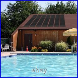 2.5 x20 ft Swimming Pool Heating Panels Solar Heater for Inground & Above Ground 2.5 x20 ft Swimming Pool Heating Panels Solar Heater for Inground & Above Ground