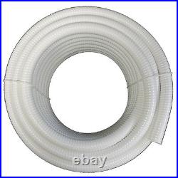 2 Dia. White Flexible PVC Pipe, Hose & Tubing for Spas & Pools