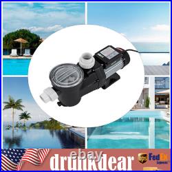 2 HP In/Above Ground Pool Pump 1500W Self Primming Swimming Pool Pump with Timer