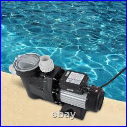 2 HP In/Above Ground Pool Pump 1500W Self Primming Swimming Pool Pump with Timer