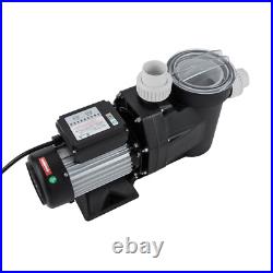 2 HP In/Above Ground Pool Pump 1500W Self Primming Swimming Pool Pump with Timer