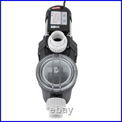 2 HP In/Above Ground Pool Pump 1500W Self Primming Swimming Pool Pump with Timer