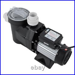 2 HP In/Above Ground Pool Pump 1500W Self Primming Swimming Pool Pump with Timer