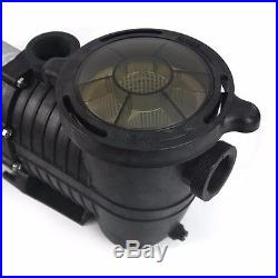 2 HP Inground Above Ground Swimming Pool Pumps Strainer Basket 1.5 Inlet Outlet