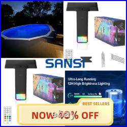 2-Pack Solar & USB Pool Lights Inground & Above Ground Pool 36-LEDs IP68 Remote 2-Pack Solar & USB Pool Lights Inground & Above Ground Pool 36-LEDs IP68 Remote