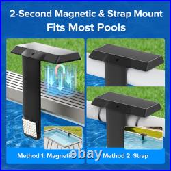 2-Pack Solar & USB Pool Lights Inground & Above Ground Pool 36-LEDs IP68 Remote 2-Pack Solar & USB Pool Lights Inground & Above Ground Pool 36-LEDs IP68 Remote