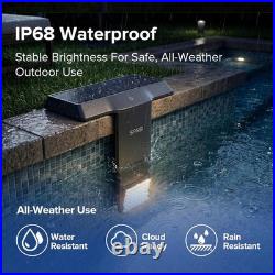 2-Pack Solar & USB Pool Lights Inground & Above Ground Pool 36-LEDs IP68 Remote 2-Pack Solar & USB Pool Lights Inground & Above Ground Pool 36-LEDs IP68 Remote